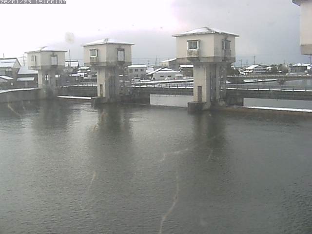 橋津川水門２（上流）2026/01/24 2:20:00