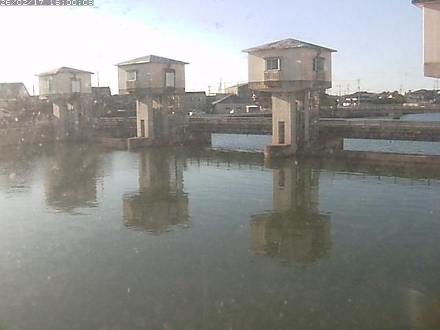 橋津川水門２（上流）2026/02/17 18:20:00