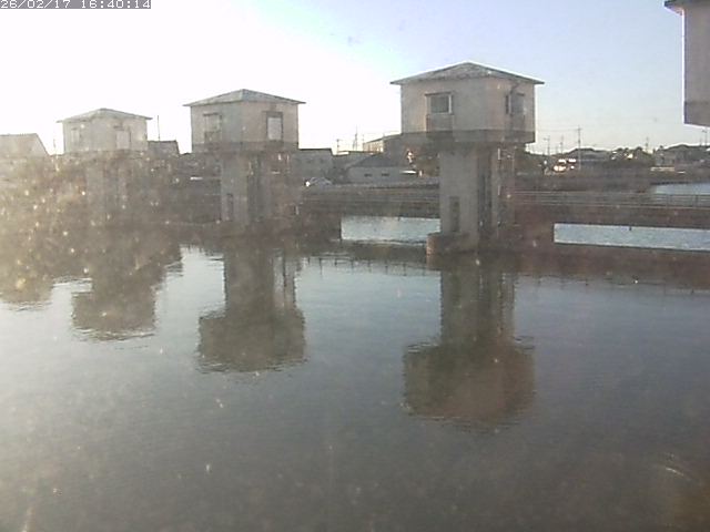 橋津川水門２（上流）2026/02/17 18:20:00