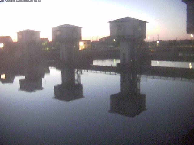 橋津川水門２（上流）2026/02/17 18:20:00