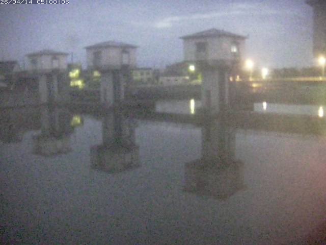 橋津川水門２（上流）2026/04/14 17:00:00