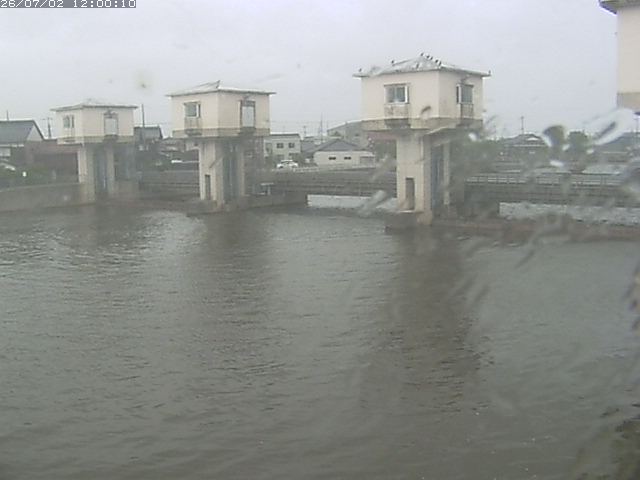橋津川水門２（上流）2026/07/03 8:30:00