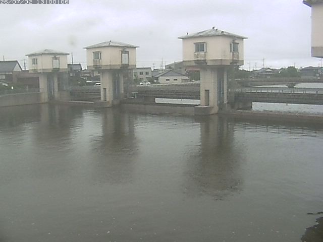 橋津川水門２（上流）2026/07/03 8:30:00