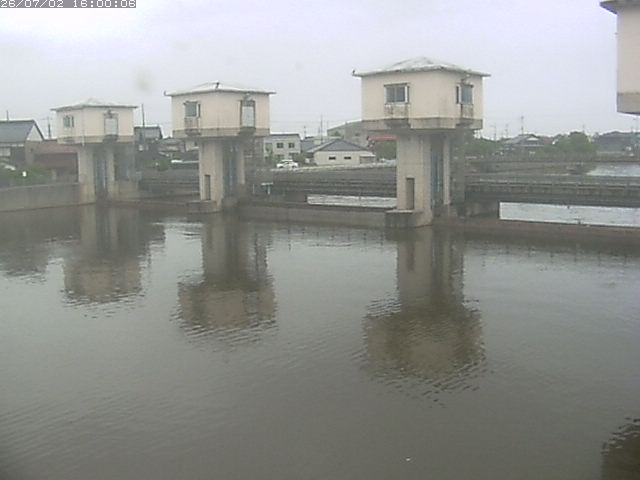 橋津川水門２（上流）2026/07/03 8:30:00