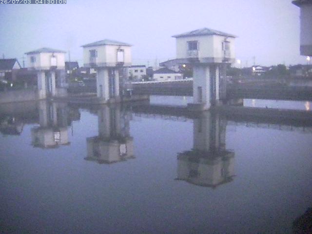 橋津川水門２（上流）2026/07/03 8:30:00