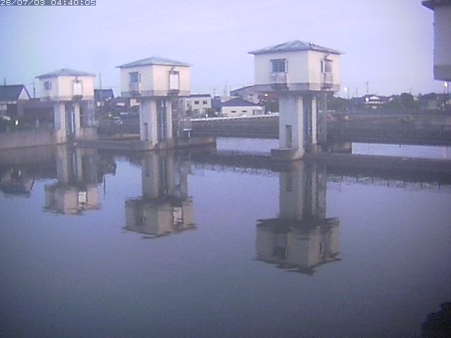 橋津川水門２（上流）2026/07/03 8:30:00