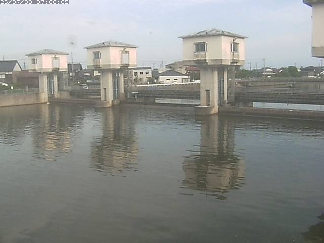 橋津川水門２（上流）2026/07/03 8:30:00