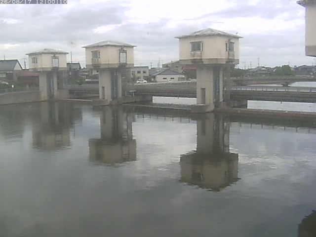 橋津川水門２（上流）2026/08/17 20:40:00