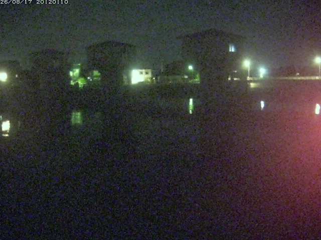 橋津川水門２（上流）2026/08/17 20:40:00