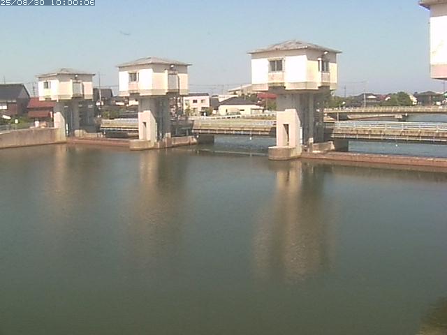 橋津川水門２（上流）2025/08/31 9:20:00