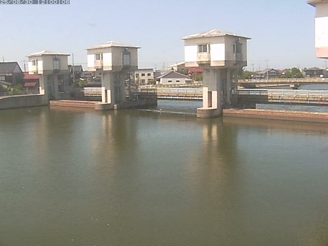 橋津川水門２（上流）2025/08/31 9:20:00
