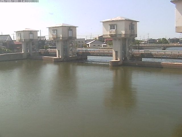 橋津川水門２（上流）2025/08/31 9:20:00