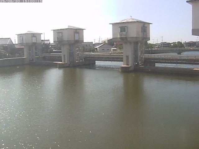 橋津川水門２（上流）2025/08/31 9:20:00
