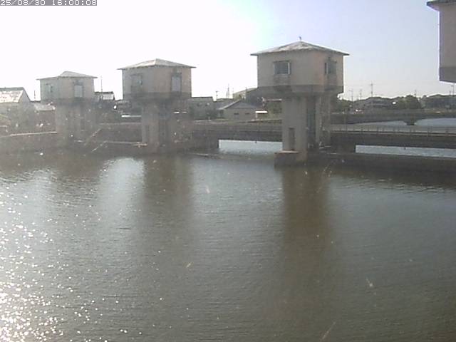 橋津川水門２（上流）2025/08/31 9:20:00