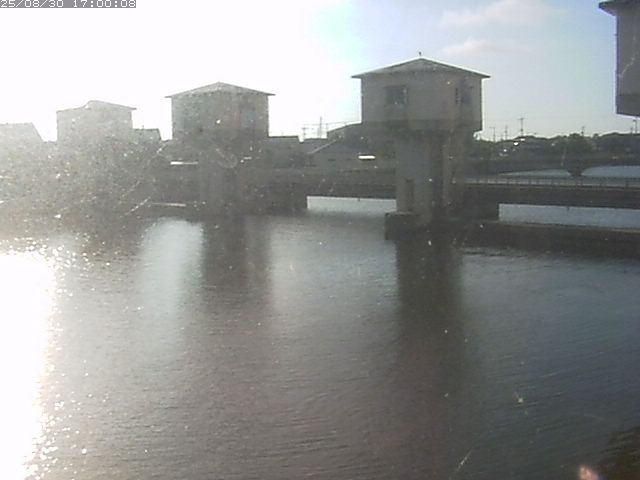 橋津川水門２（上流）2025/08/31 9:20:00
