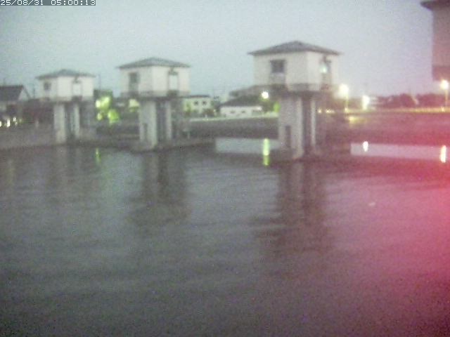 橋津川水門２（上流）2025/08/31 9:20:00