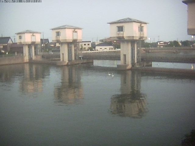 橋津川水門２（上流）2025/08/31 9:20:00