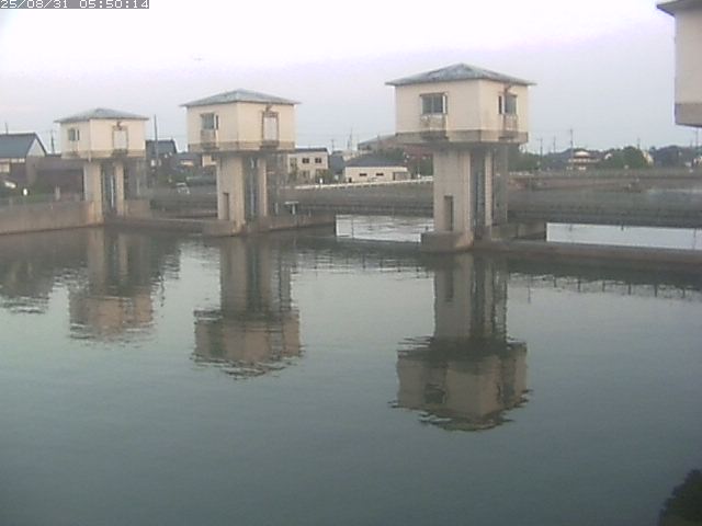 橋津川水門２（上流）2025/08/31 9:20:00