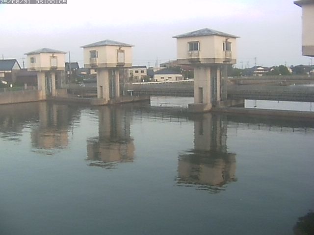 橋津川水門２（上流）2025/08/31 9:20:00