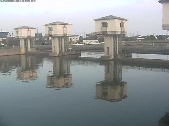橋津川水門２（上流）2025/08/31 9:20:00