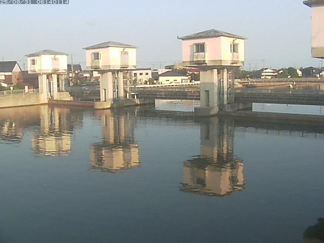 橋津川水門２（上流）2025/08/31 9:20:00
