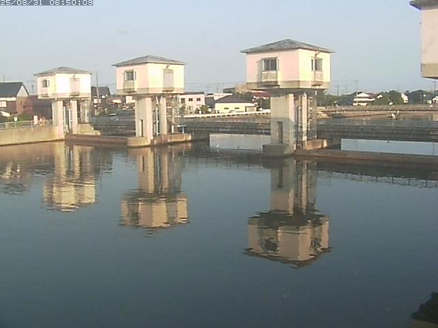 橋津川水門２（上流）2025/08/31 9:20:00