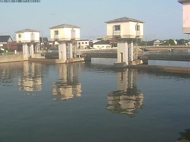 橋津川水門２（上流）2025/08/31 9:20:00