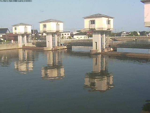 橋津川水門２（上流）2025/08/31 9:20:00
