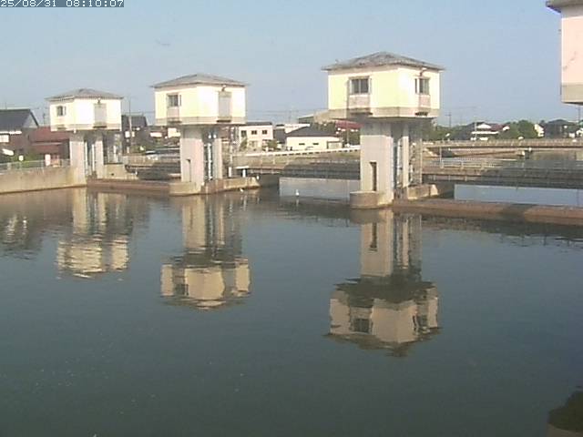 橋津川水門２（上流）2025/08/31 9:20:00