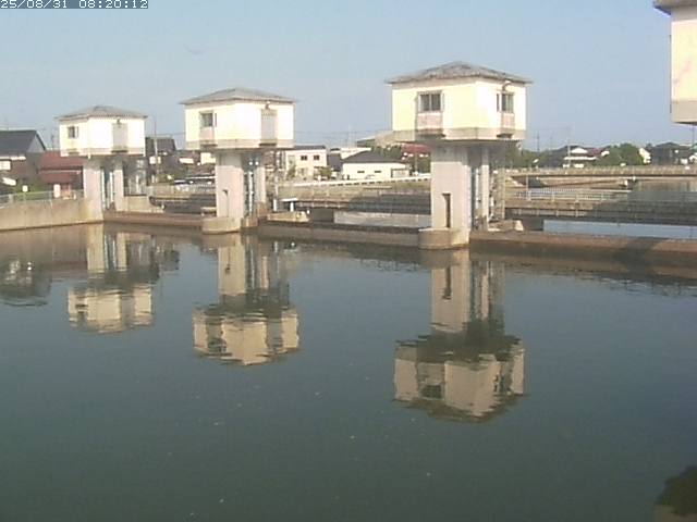 橋津川水門２（上流）2025/08/31 9:20:00