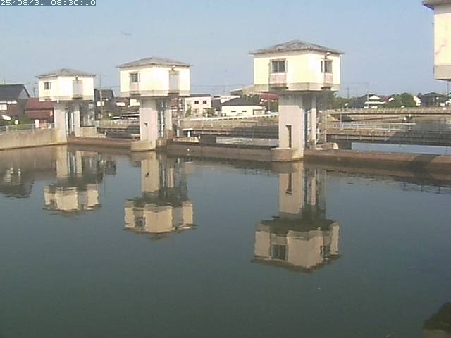 橋津川水門２（上流）2025/08/31 9:20:00