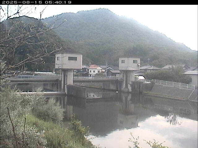 塩見川潮止堰2025/08/15 8:20:00