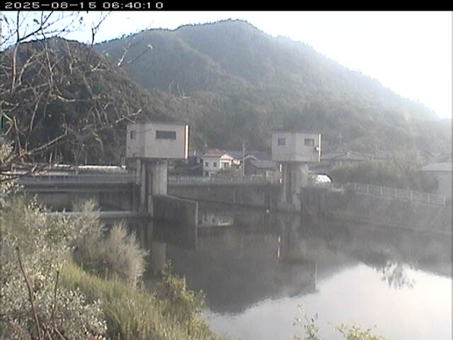 塩見川潮止堰2025/08/15 8:20:00