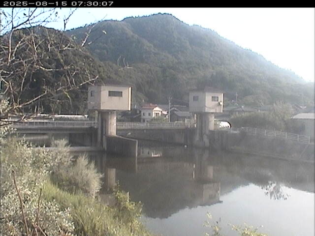 塩見川潮止堰2025/08/15 8:20:00