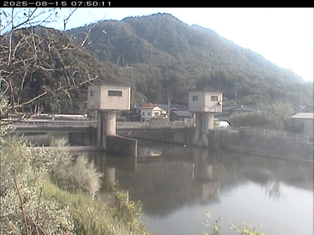 塩見川潮止堰2025/08/15 8:20:00