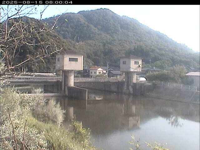 塩見川潮止堰2025/08/15 8:20:00