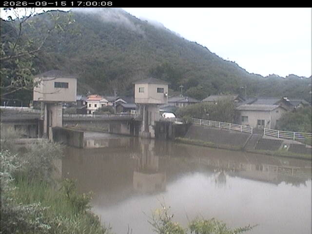 塩見川潮止堰2026/09/16 16:40:00