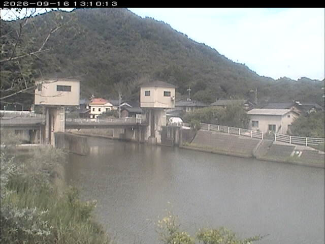 塩見川潮止堰2026/09/16 16:40:00