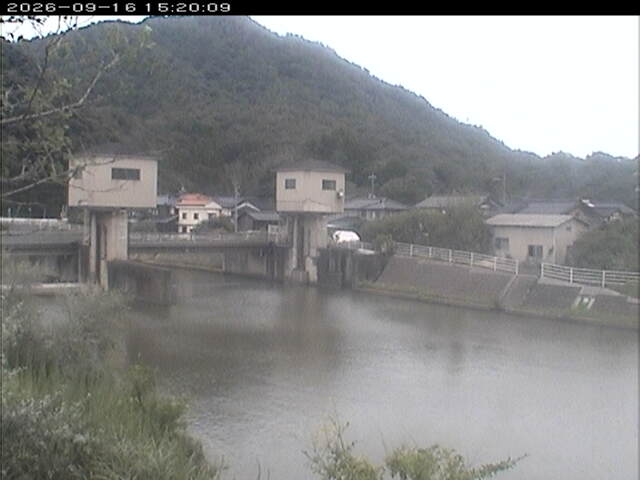 塩見川潮止堰2026/09/16 16:40:00