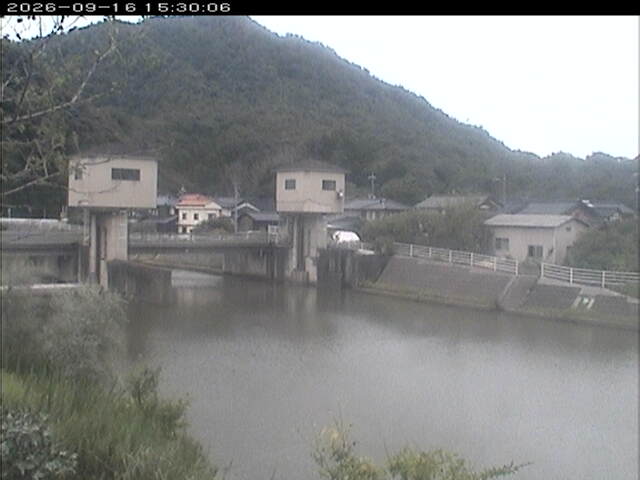 塩見川潮止堰2026/09/16 16:40:00