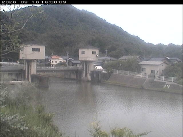 塩見川潮止堰2026/09/16 16:40:00