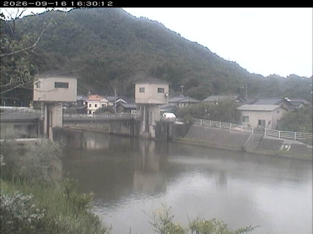 塩見川潮止堰2026/09/16 16:40:00