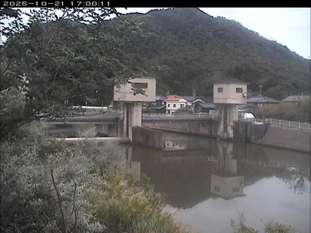 塩見川潮止堰2025/10/22 11:20:00