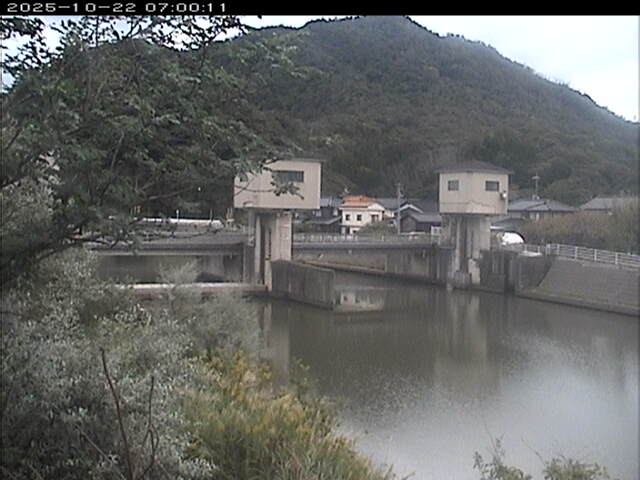 塩見川潮止堰2025/10/22 11:20:00