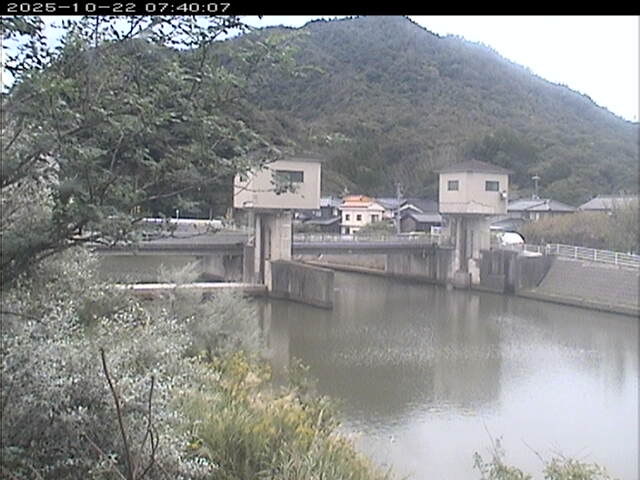 塩見川潮止堰2025/10/22 11:20:00