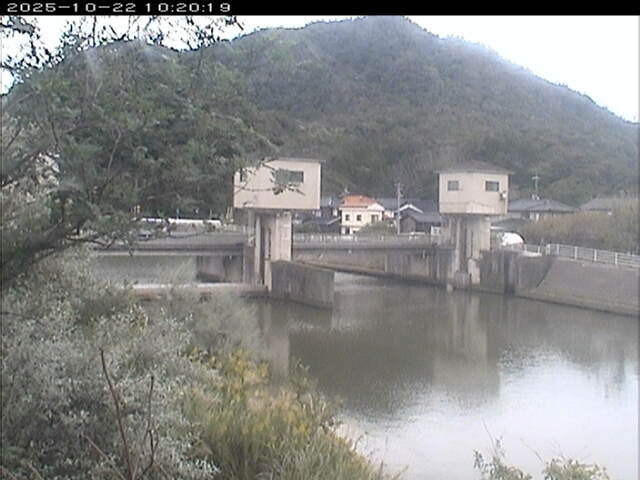 塩見川潮止堰2025/10/22 11:20:00
