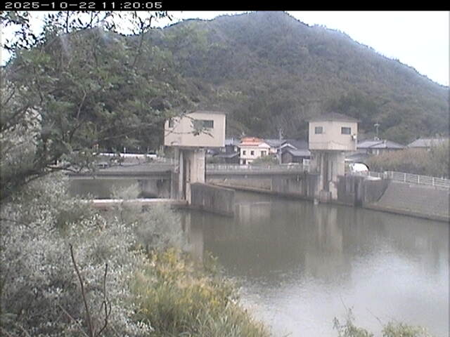 塩見川潮止堰2025/10/22 11:20:00