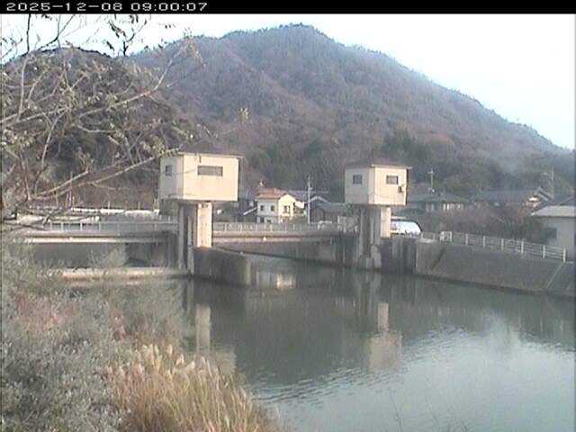 塩見川潮止堰2025/12/08 11:30:00