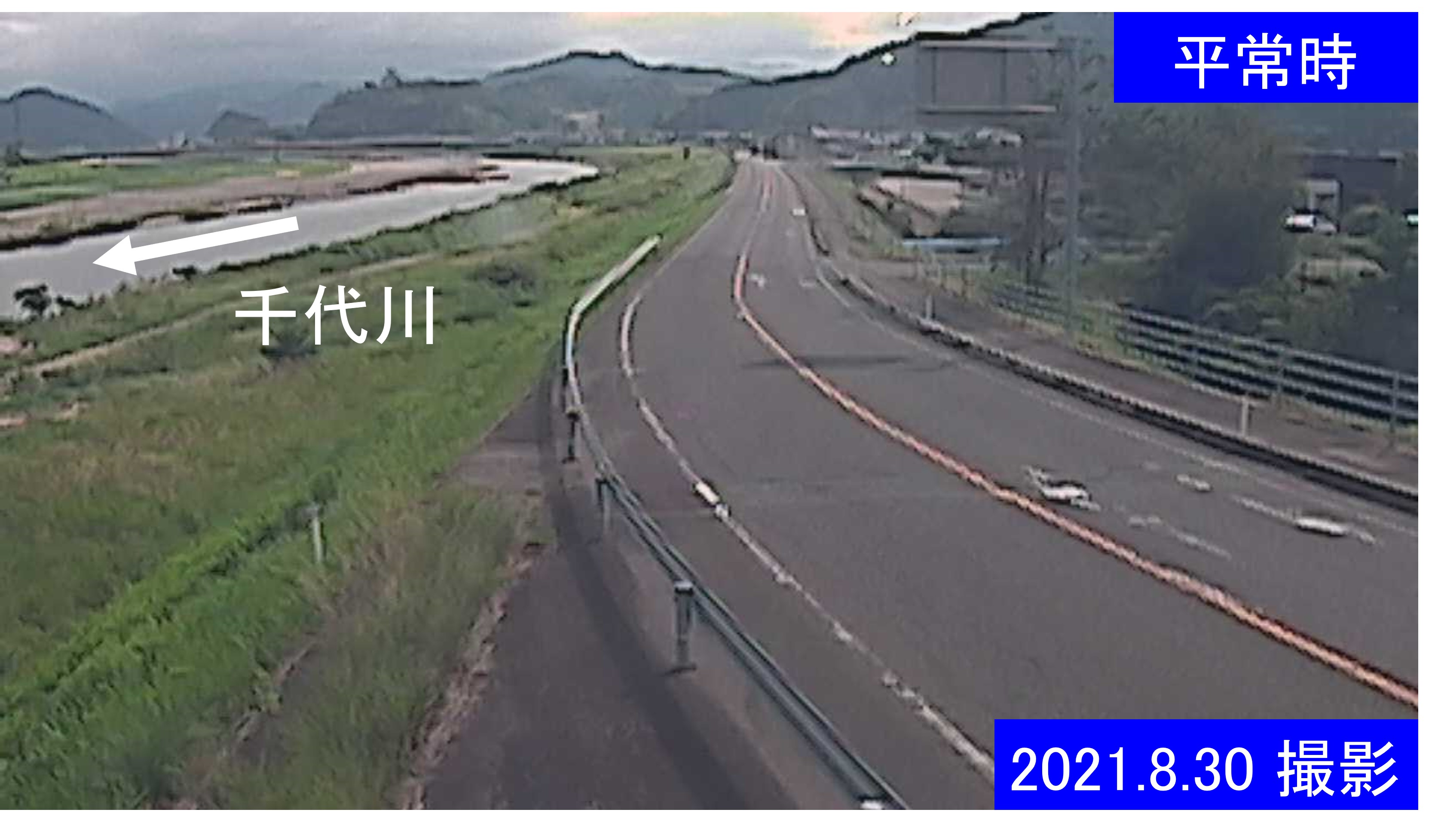 千代川　14.6ｋｍ左岸(通常の水位)