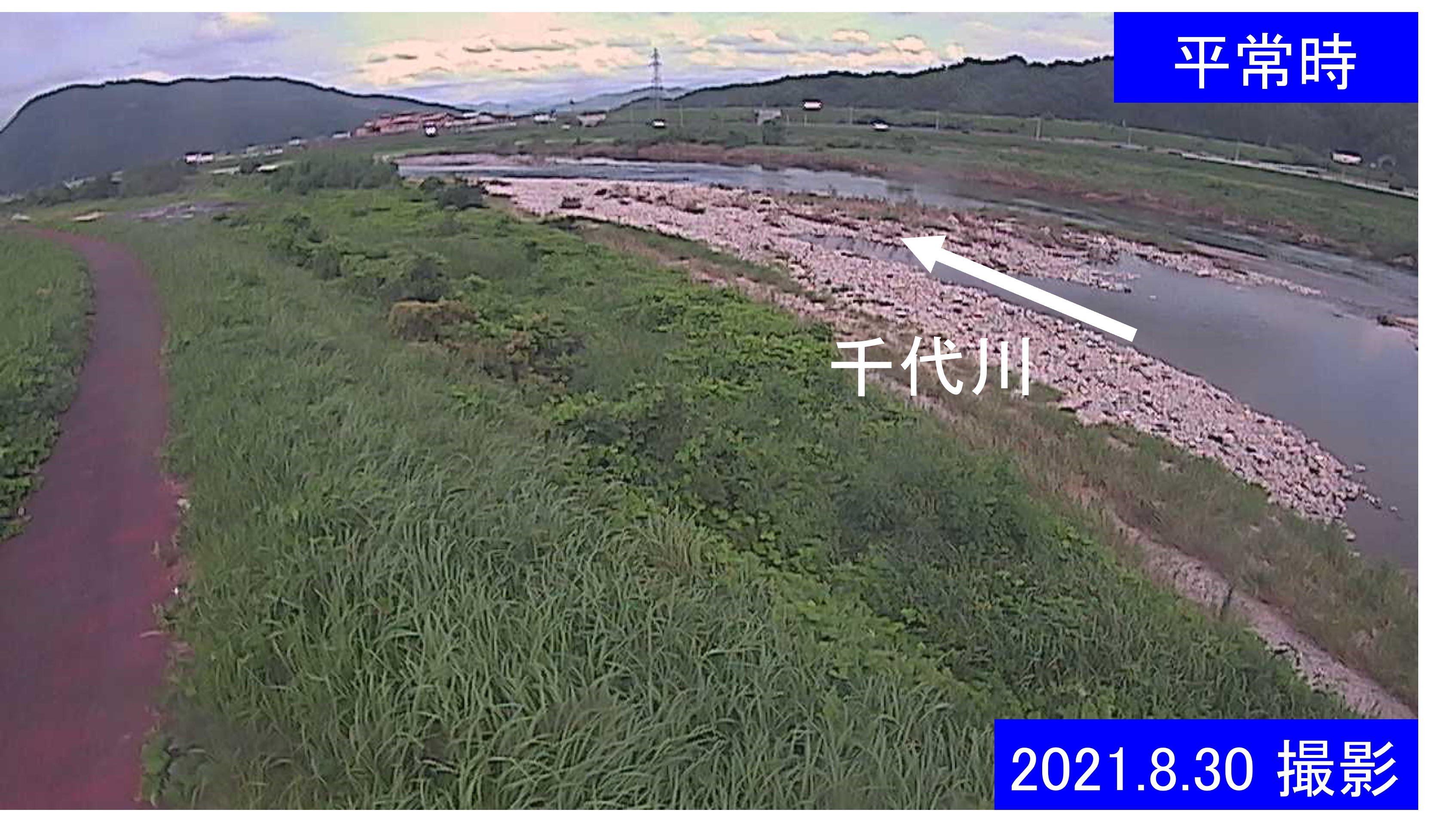 千代川　17.8ｋｍ左岸(通常の水位)